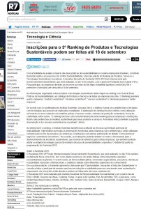 R7 (Tecnologia e Ciencia) - SP - Brasil